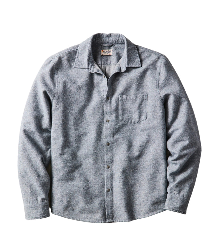 Tahoe Flannel Shirt | Light Blue Donegal
