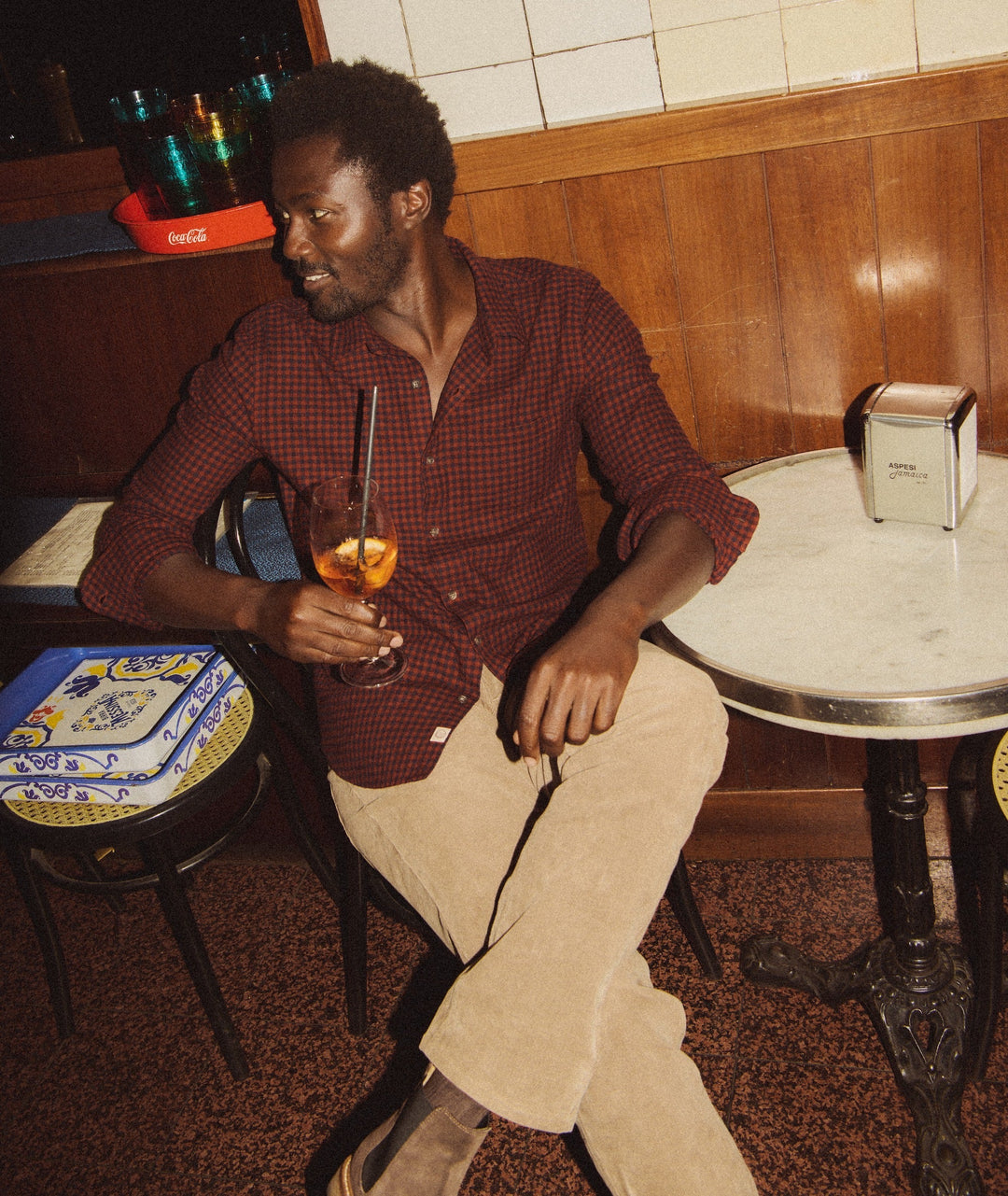 Tahoe Flannel Shirt | Navy/Red