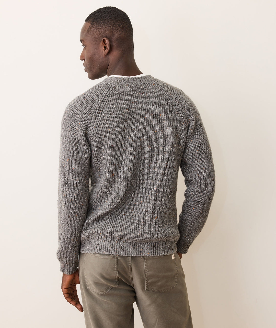 Inverness Crew Sweater | Grey