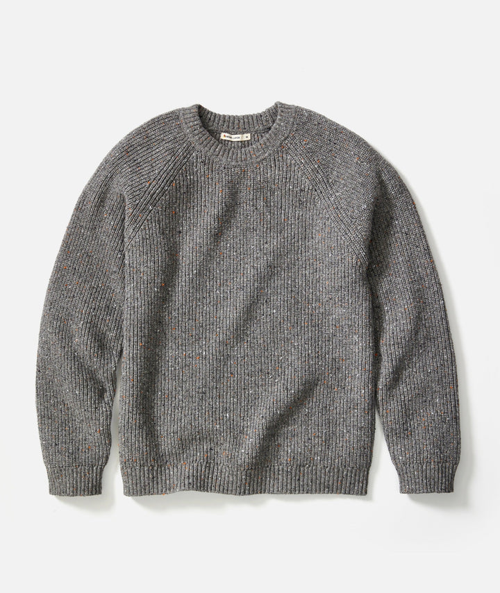 Inverness Crew Sweater | Grey