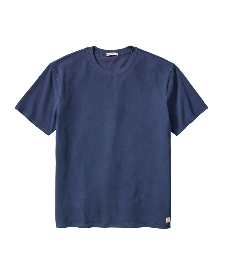 Luxe Jersey Relaxed Tee | Mood Indigo