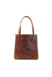 Habitat Leather Tote - Saddle