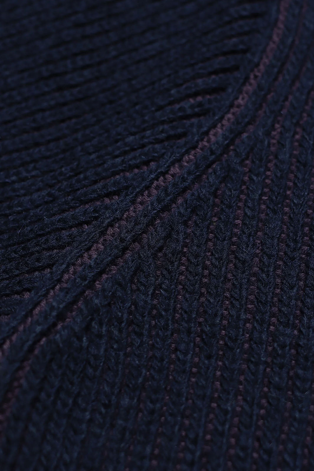Hamish Ribbed Knit Sweater - Purple Plumeria/ Insignia Blue