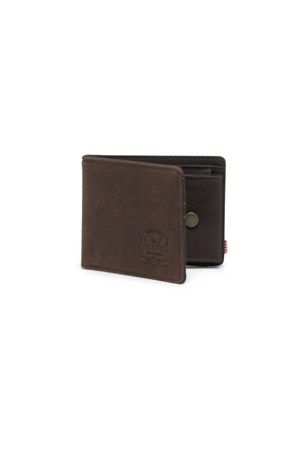 Hank Wallet with Coin - Nubuck Brown