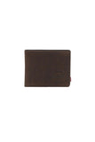 Hank Wallet with Coin - Nubuck Brown