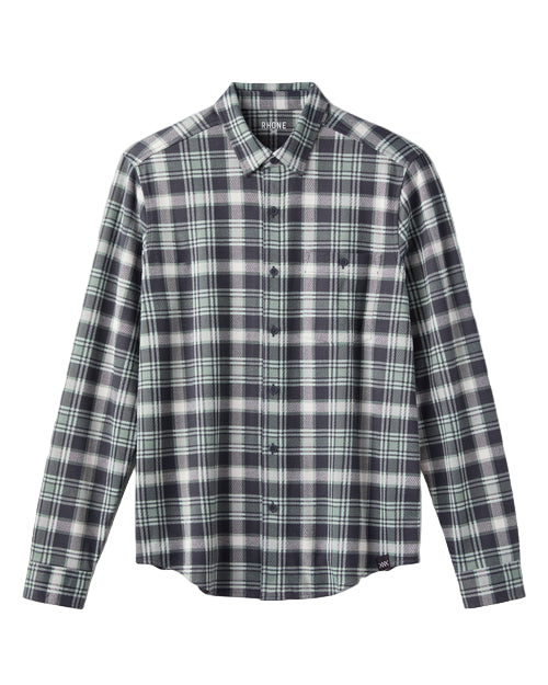 Hardy Flannel Shirt | Pine Gray Plaid