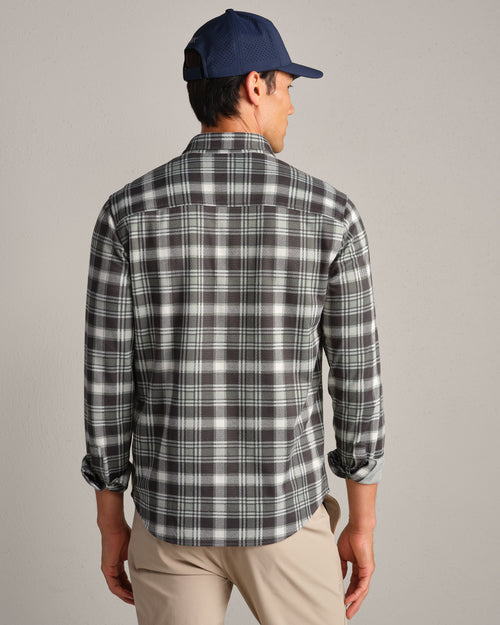 Hardy Flannel Shirt | Pine Gray Plaid
