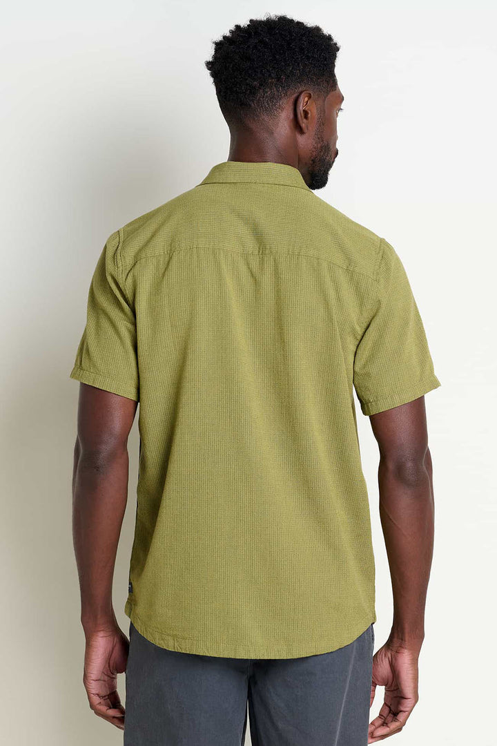 Harris Button-Up Shirt - Green Olive
