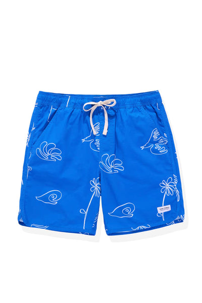 Haven Boardshort - Victoria Blue