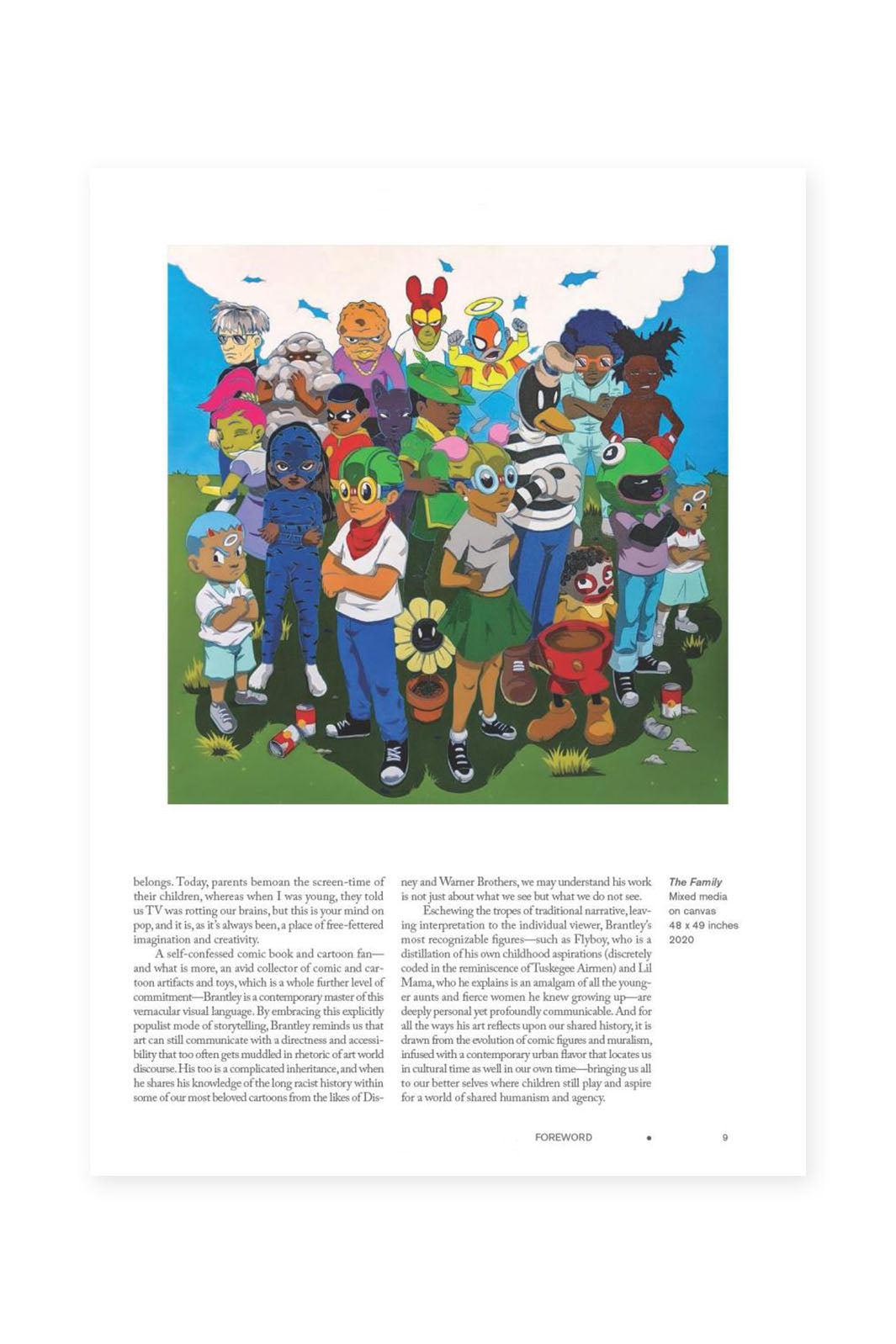 Inside Page Preview of Hebru Brantley Book