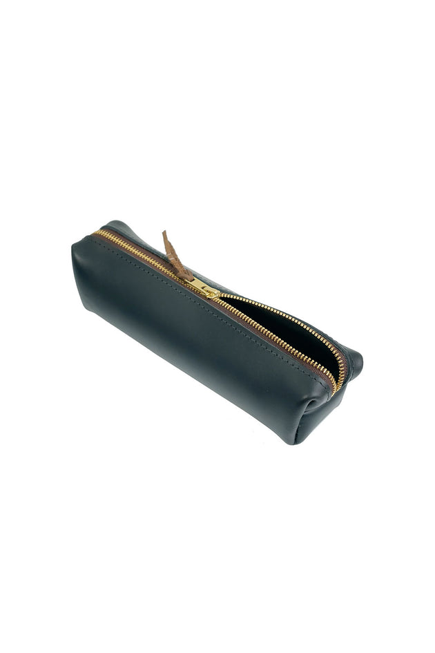 High Line Leather Pouch - Black