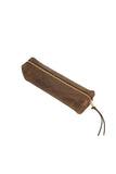 High Line Leather Pouch - Dark Brown