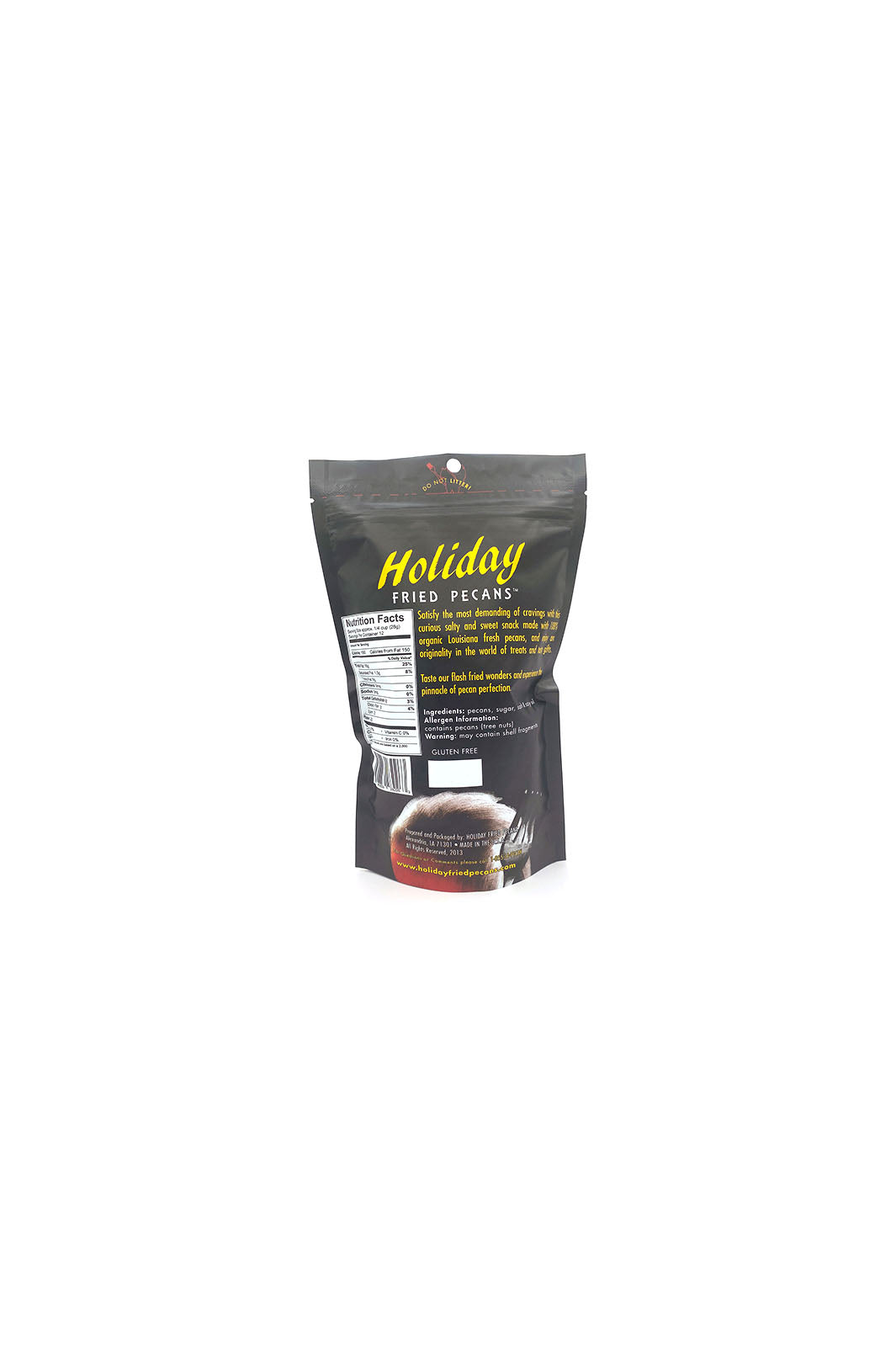 Holiday Fried Pecans - Pouch