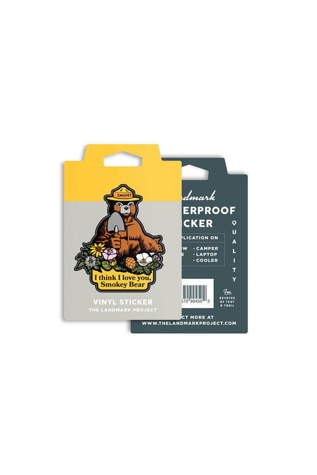 I Love Smokey Sticker