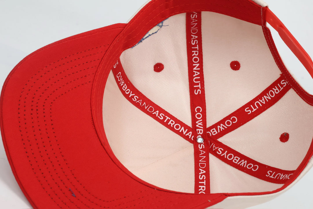 Upside Down CHICAGO Hat | Red & Royal