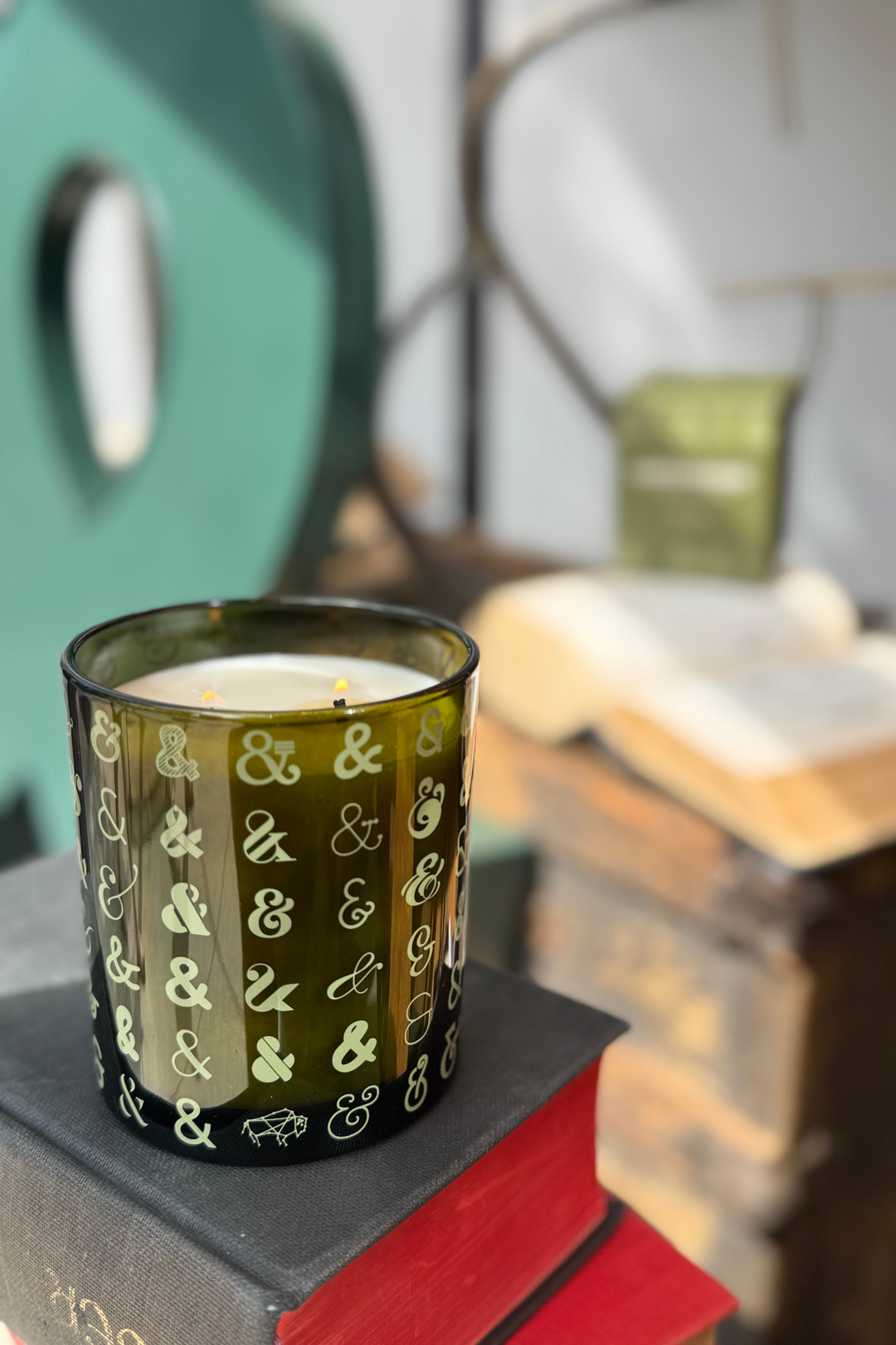 Ampersand Candle