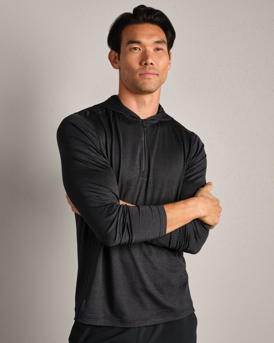 Invictus Training 1/4 Zip Hoodie | Black