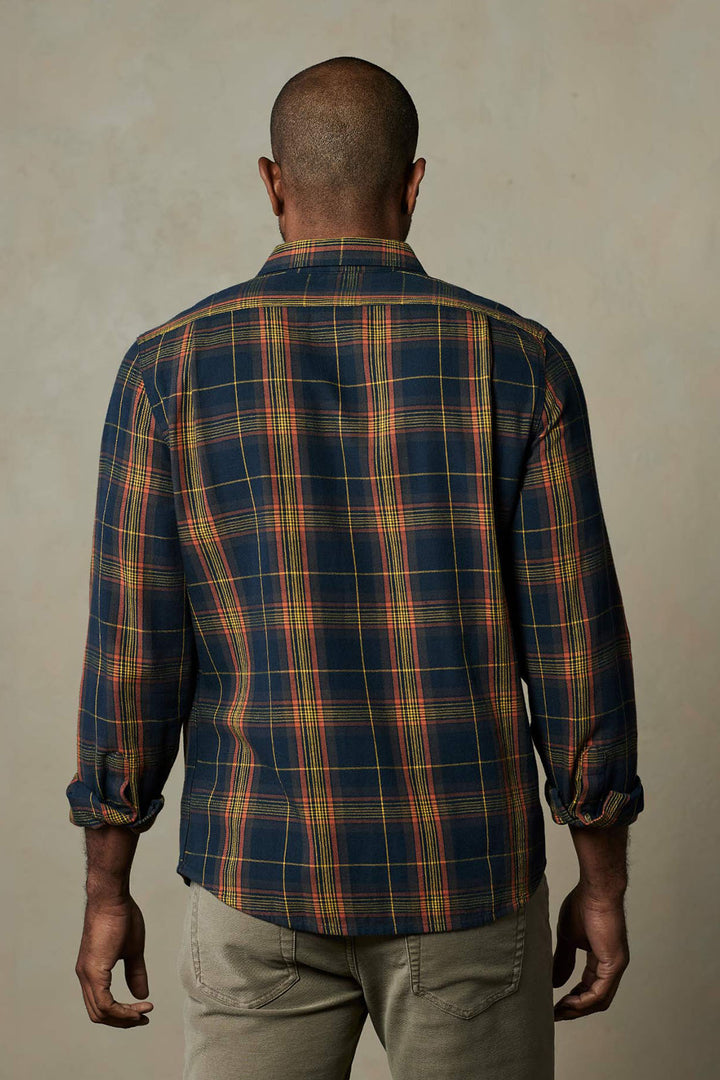 Jackson Lightweight Flannel Button-Up - Pacific Plaid