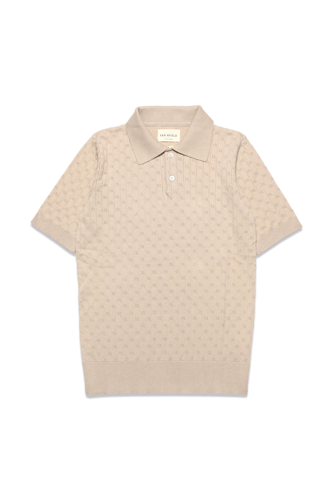 Jacobs Polo - Peyote Sand Perforated Lace