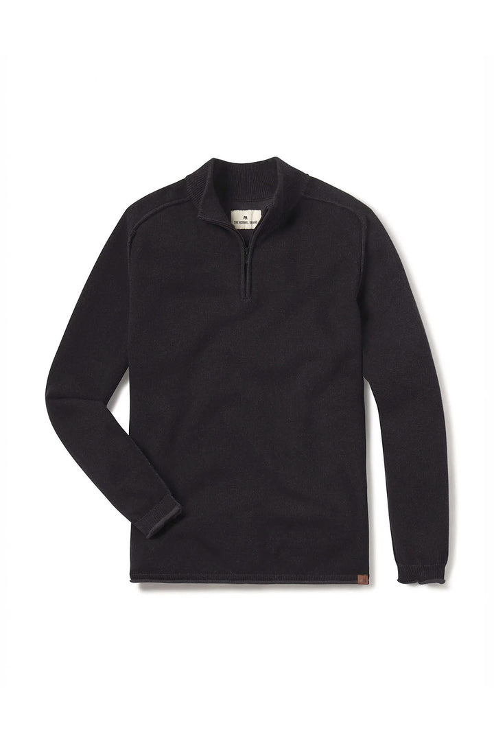 Jimmy Quarterzip Sweater - Black
