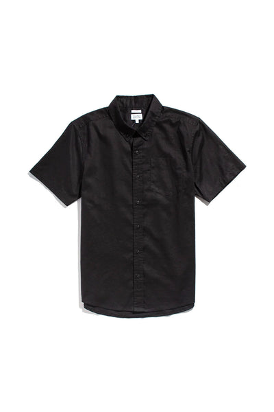 Jordan Button Up Shirt Slim Black Cowboys and Astronauts