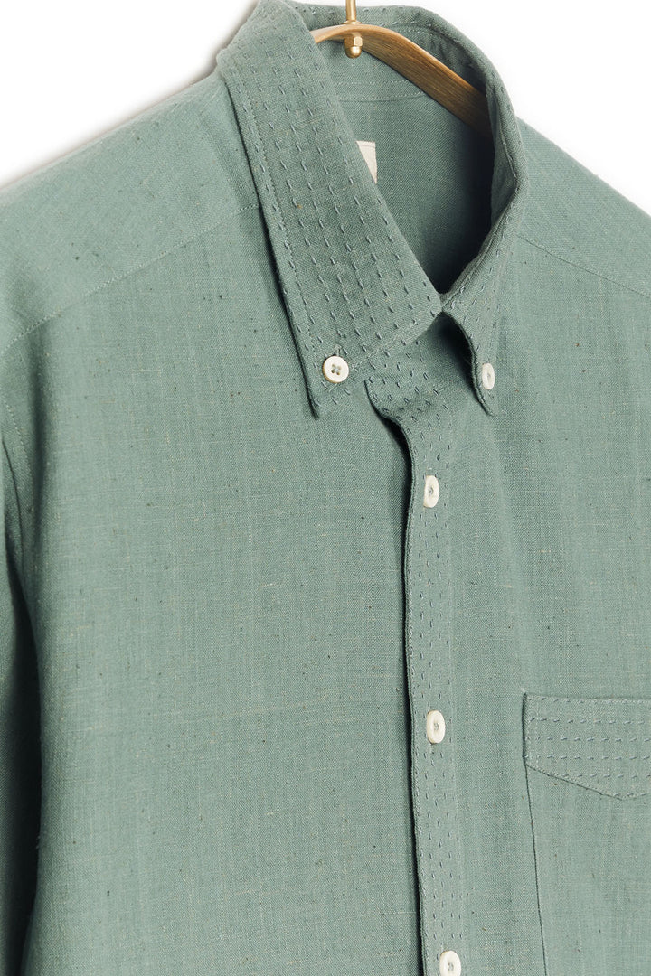 Kabir Standard Button-Up Shirt - Seafoam