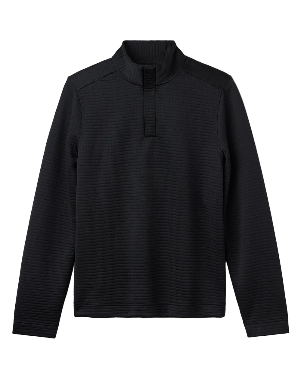 Landmark 1/4 Zip | Pure Black