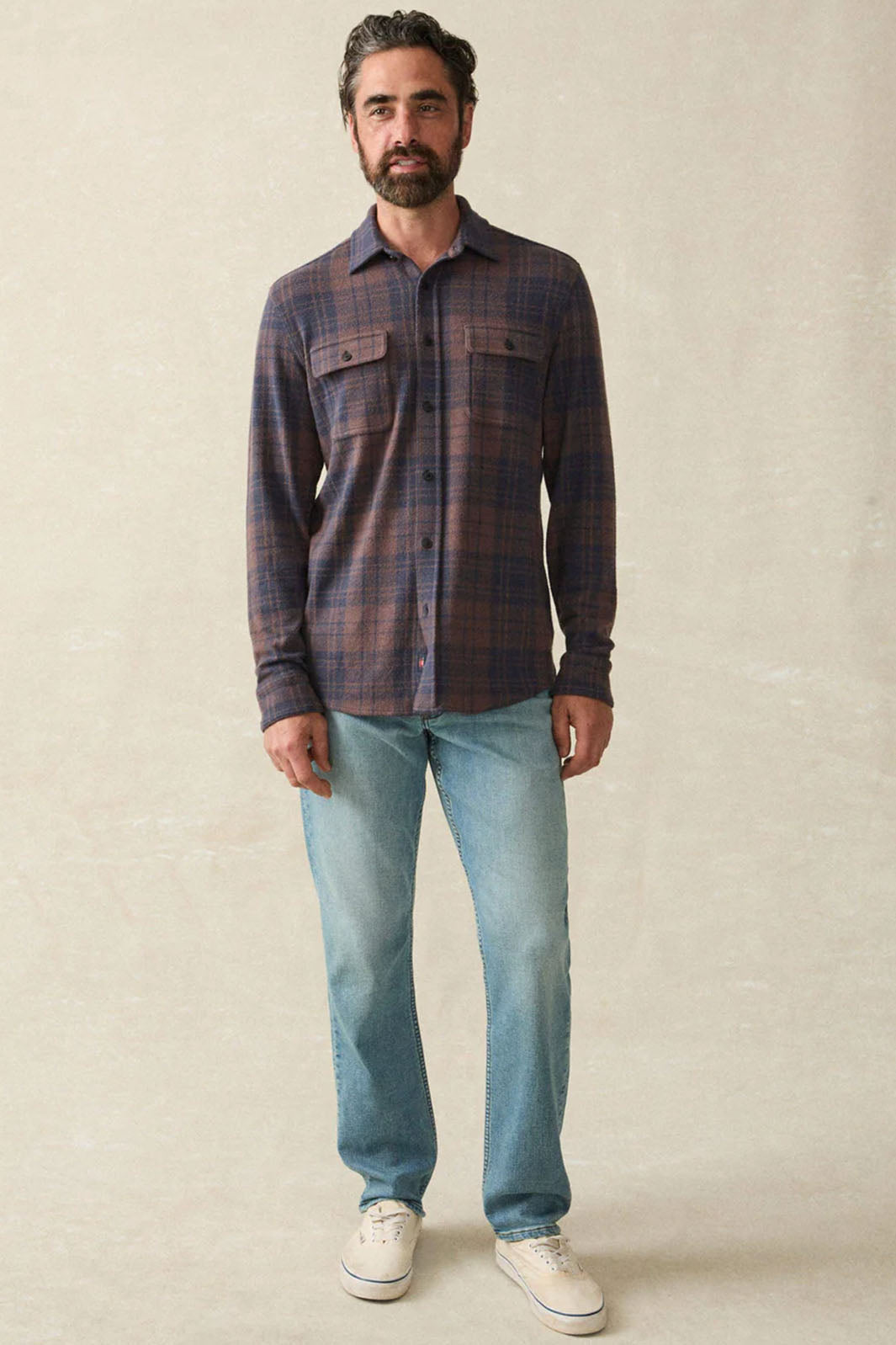 Legend Sweater Shirt - Blue Mountain Plaid