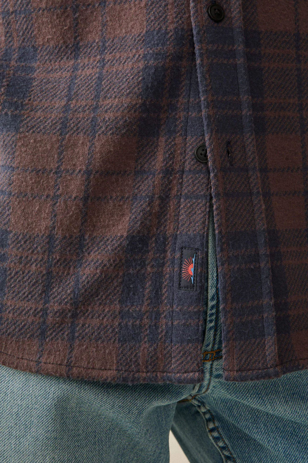 Legend Sweater Shirt - Blue Mountain Plaid