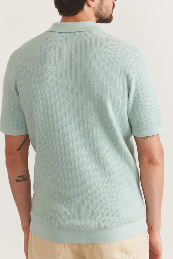 Liam Sweater Polo - Eucalyptus