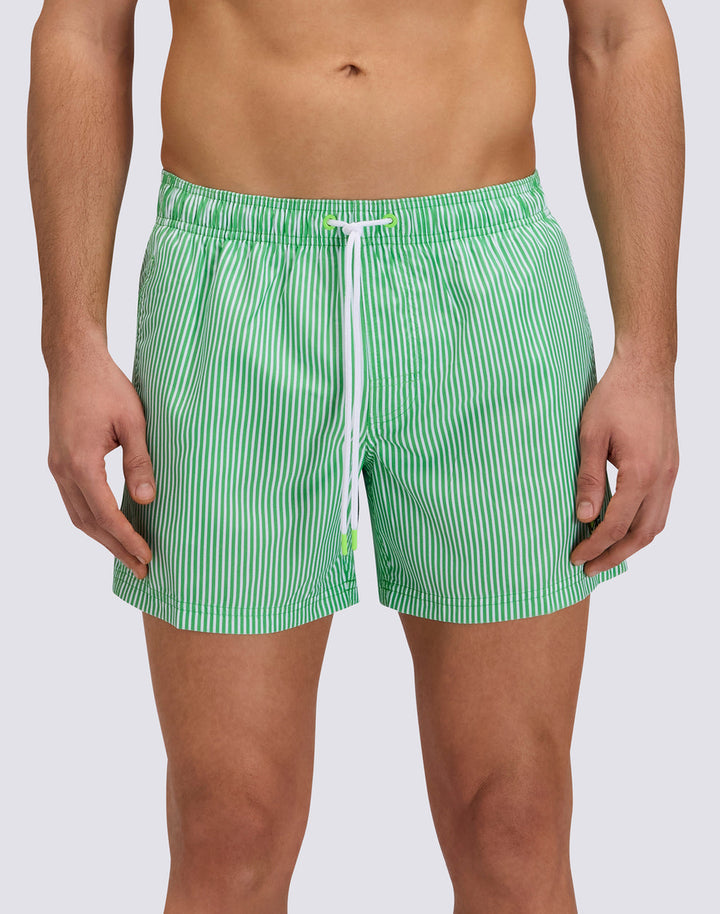 Juicy Stripe Swimwear | Bright Green