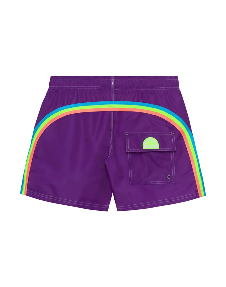 Iconic Taffeta Swimshorts | Violet