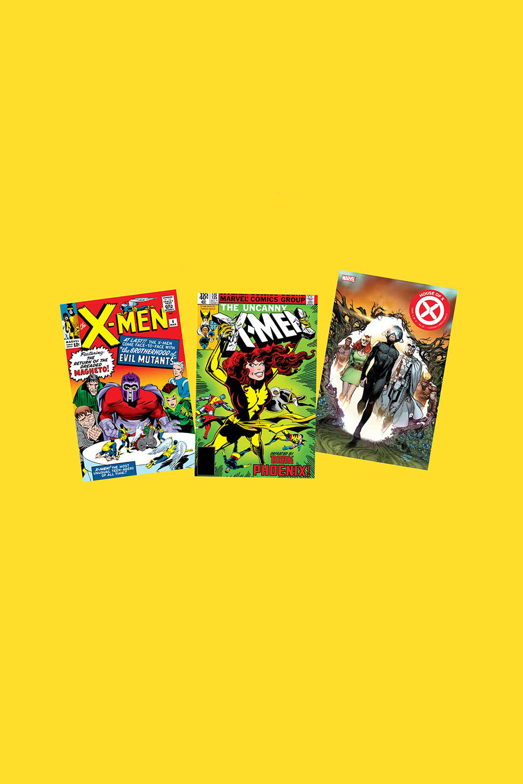 Marvel the X-Men: 100 Collectible Comic Book Cover Postcards