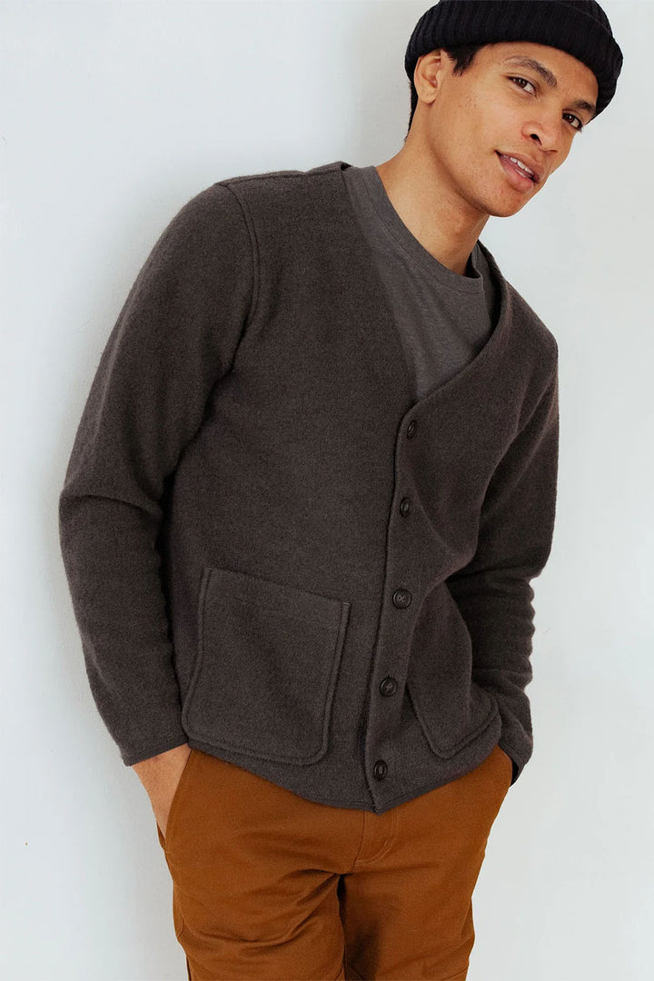 Mateo Cardigan - Charcoal