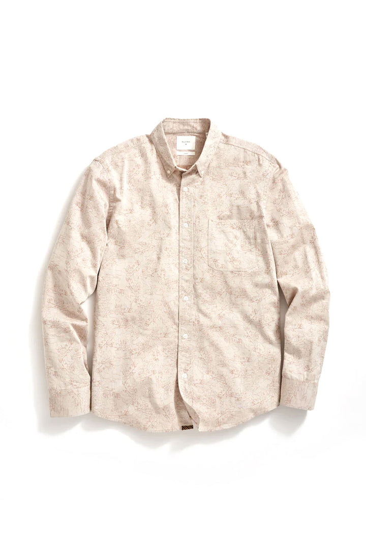 Melange Yellowhammer Tuscumbia Button-Down Shirt - Tinted White