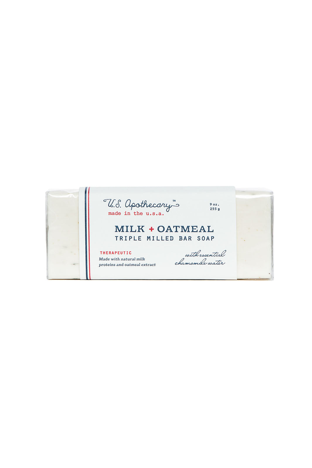 Milk + Oatmeal Triple Milled Bar Soap, 9 oz.
