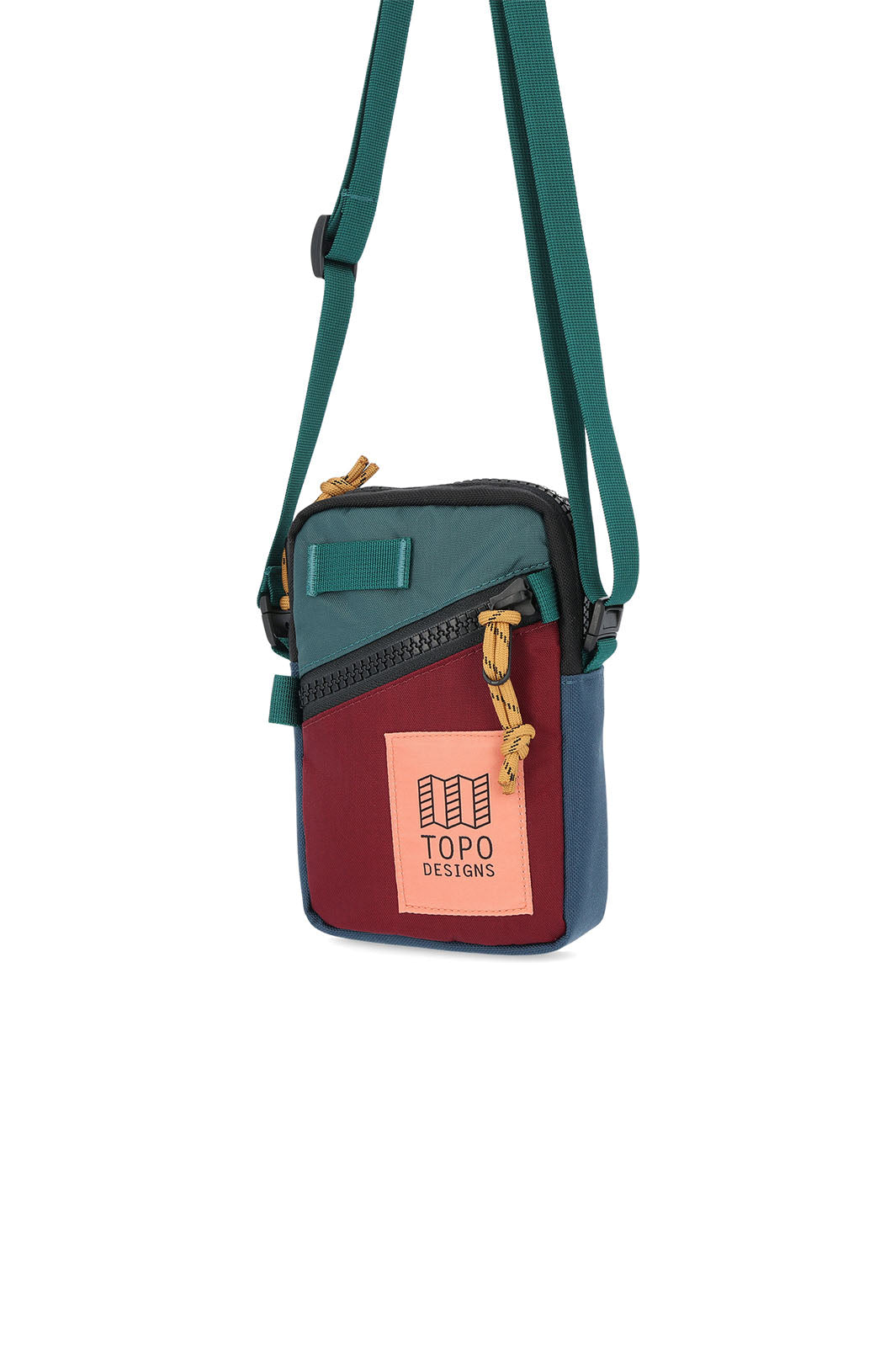 Mini Shoulder Bag - Zinfandel/Botanic Green