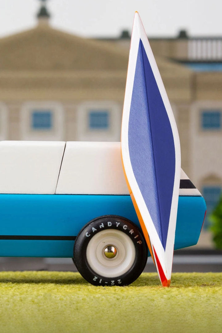 Modern Vintage Wood Toy - Cotswold Blue Truck