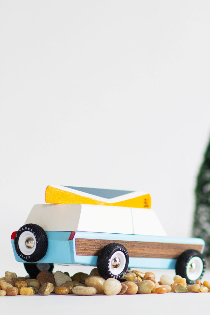 Modern Vintage Wood Toy - Pioneer Truck