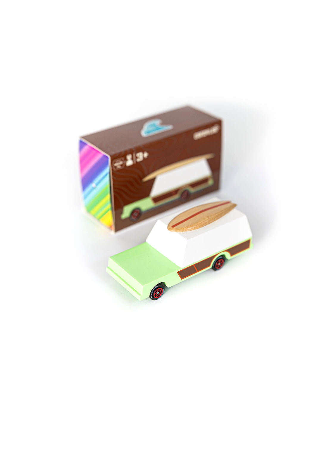 Modern Vintage Wood Toy - Surf Wagon