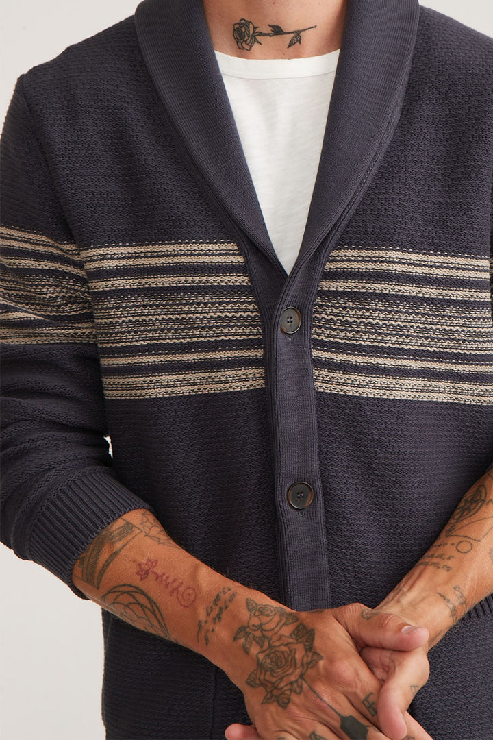 Nate Cardigan Sweater - India Ink