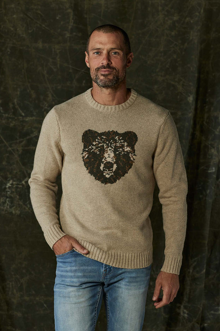 Normal Bear Sweater - Oatmeal