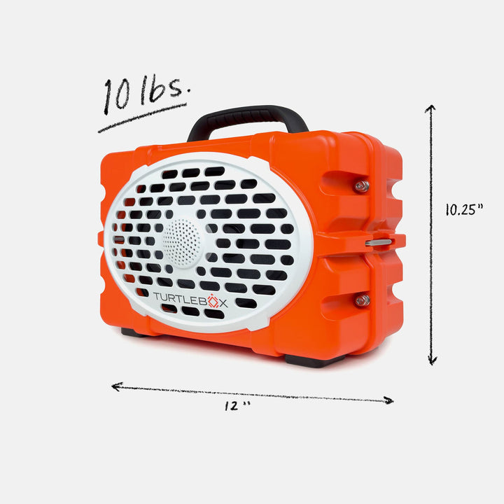Turtlebox Original Gen 3 | Orange/Black