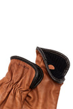 Original Lined Goatskin Gloves - Saddle