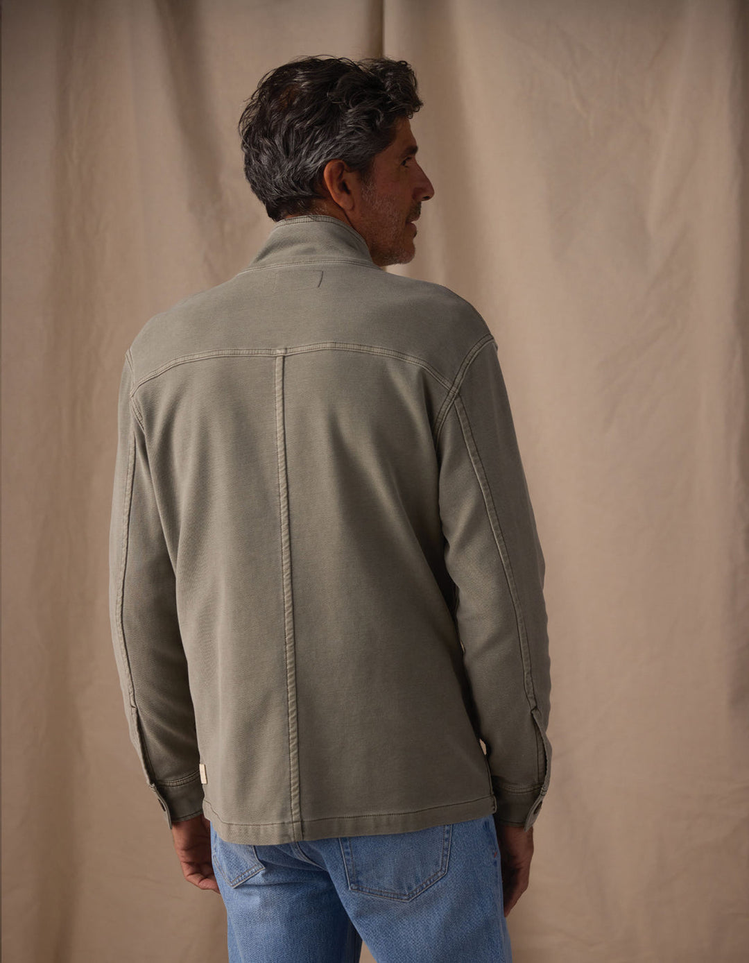 Comfort Terry Chore Coat | Moss