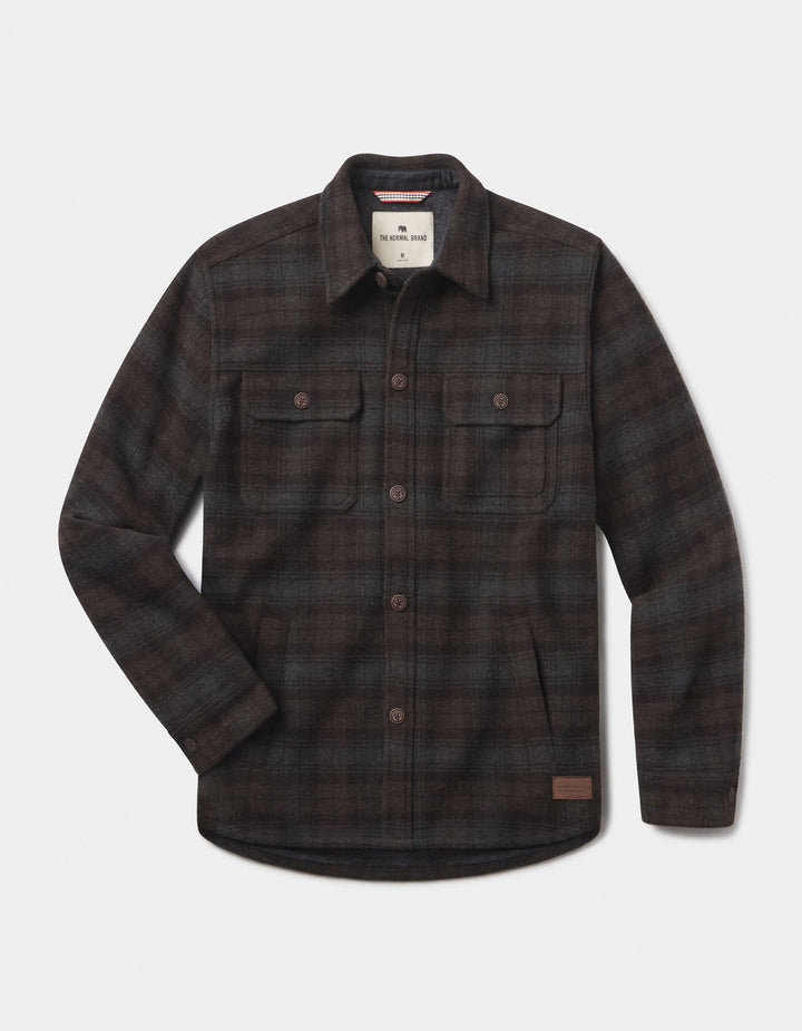 Brightside Flannel Lined Jacket | Brown Plaid