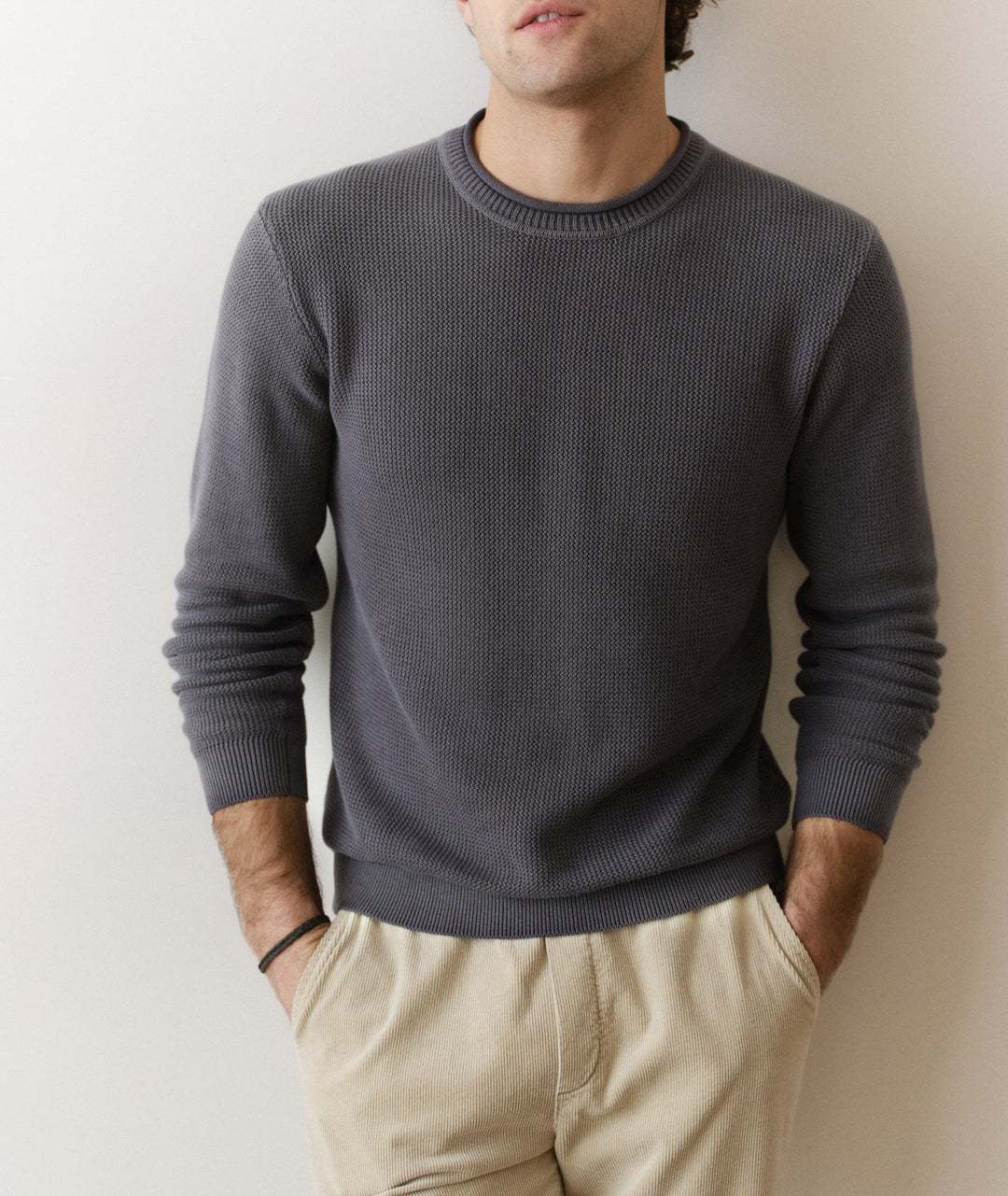 Ritch Roll Neck Sweater | Mood Indigo