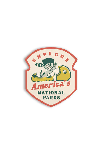 Paddle the Parks Sticker