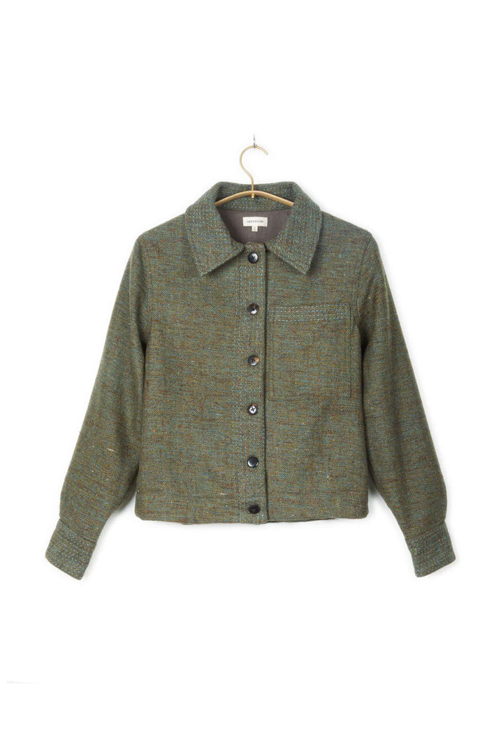 Padma Jacket - Mélange Wool Marine