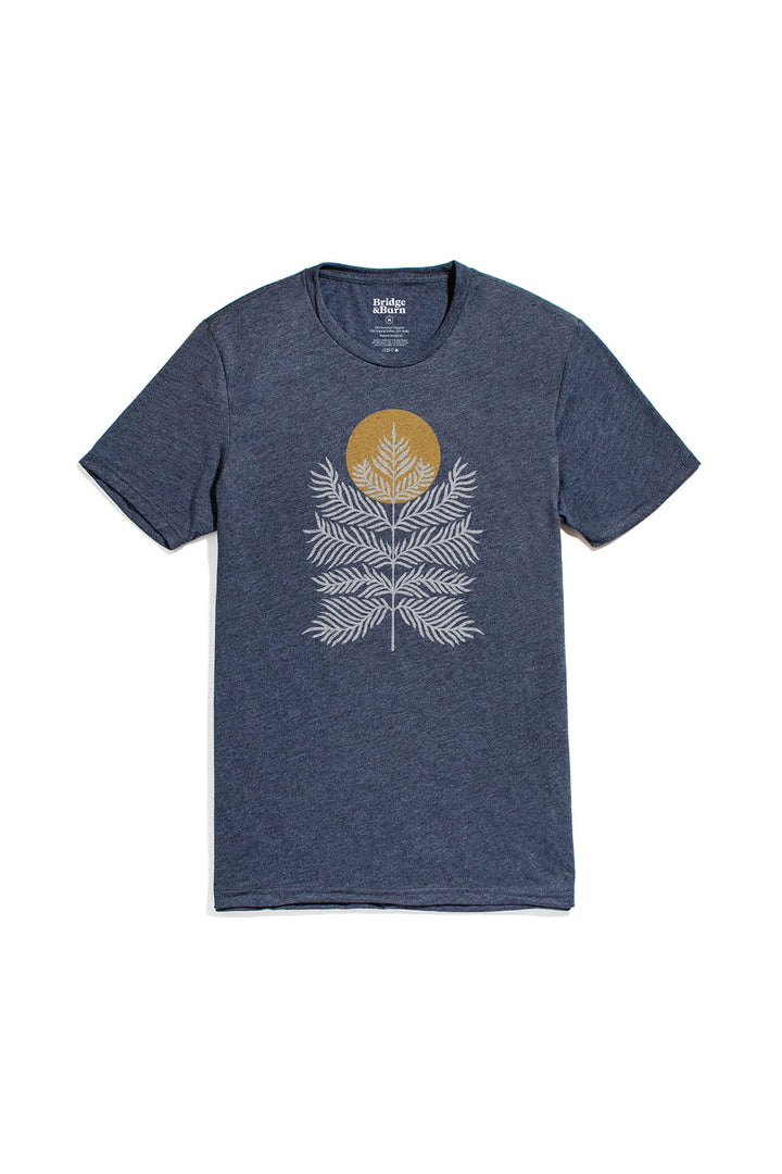 Peace in Plants T-Shirt - Navy